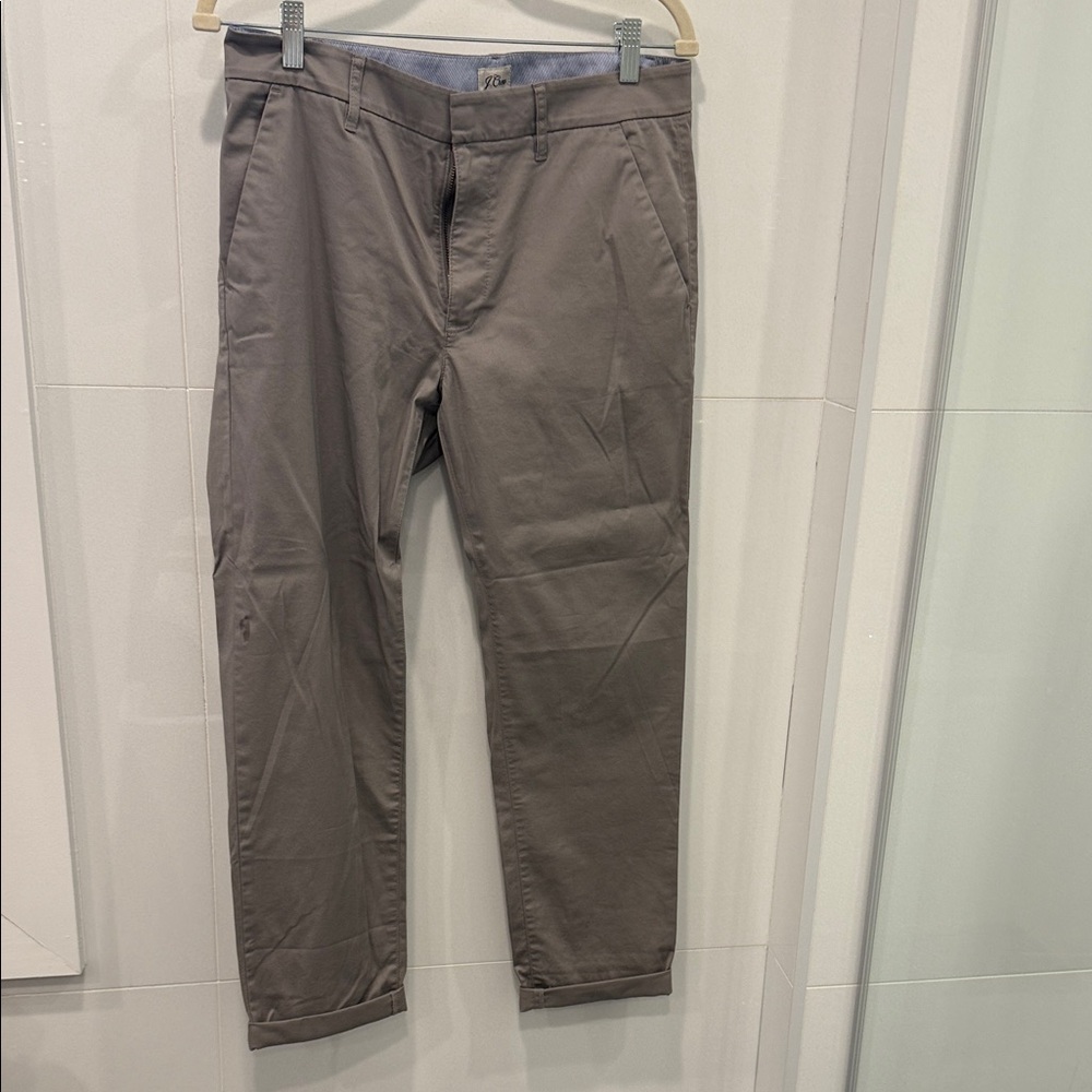 J. Crew Women’s Taupe Gray Chino Pants - NEVER WORN